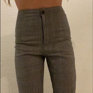 brandy melville plaid pants